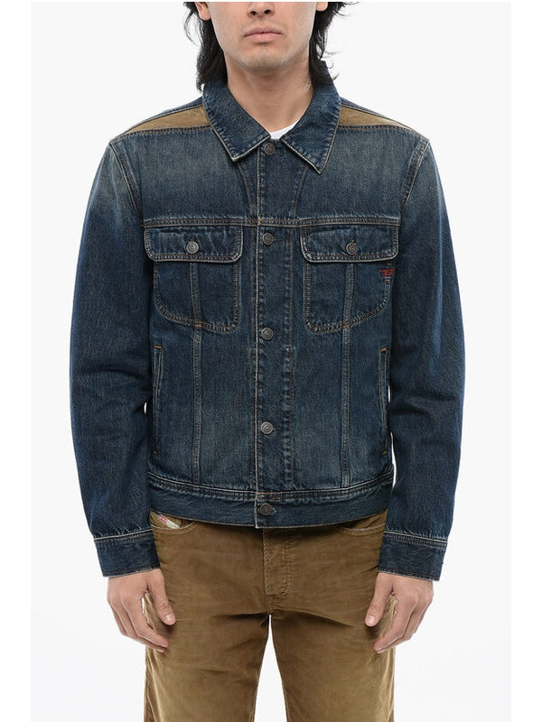 Diesel Navy Trucker Jacket