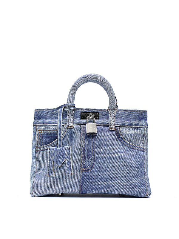 Medea Blue Tote Bags