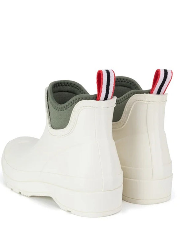 Hunter Beige Ankle Boots