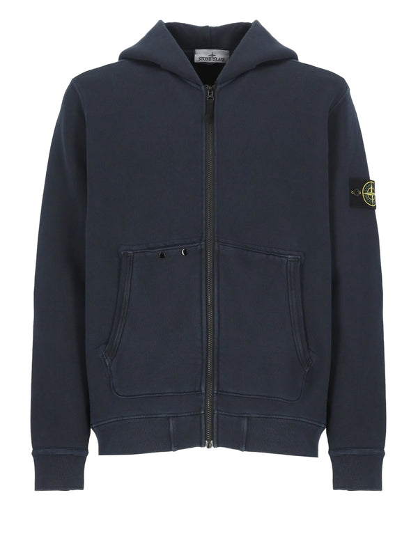 Wappen Patch Cotton Hood Zip-Up