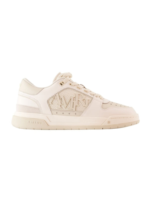 Amiri Beige Low Top Sneakers