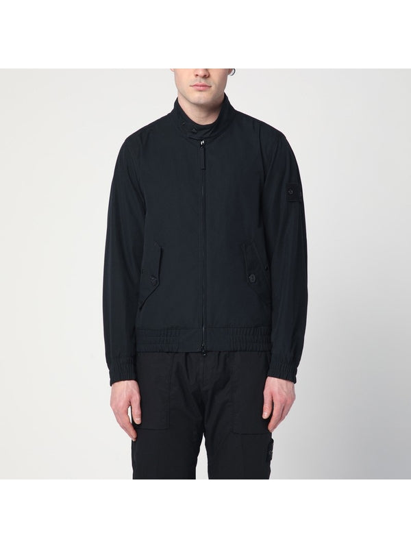 Wappen Patch Highneck Cotton Jacket