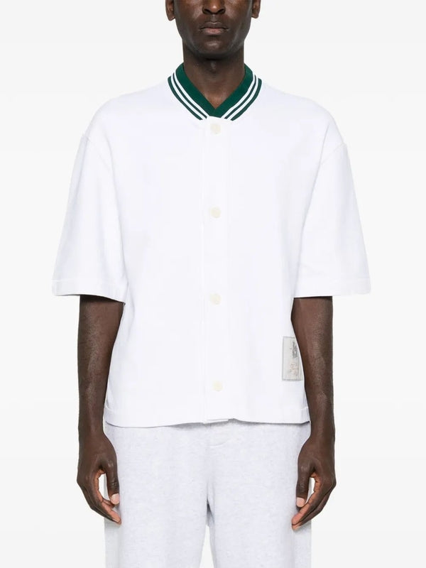 Back Logo Embroidered Cotton Shirt