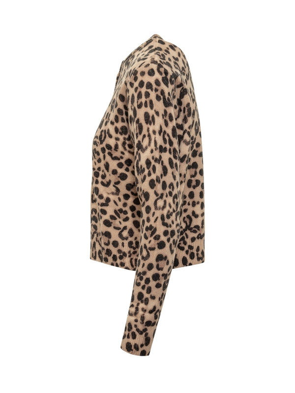 Semicouture Leopard Cardigans