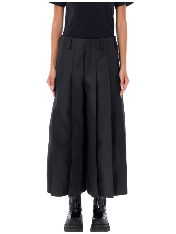 Wide Pleats Pants