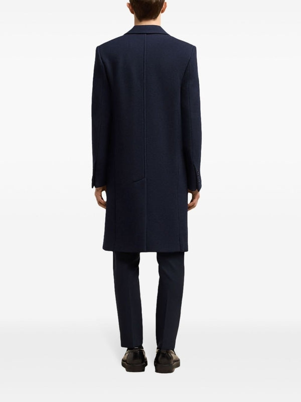 Single Breasted Wool Coat