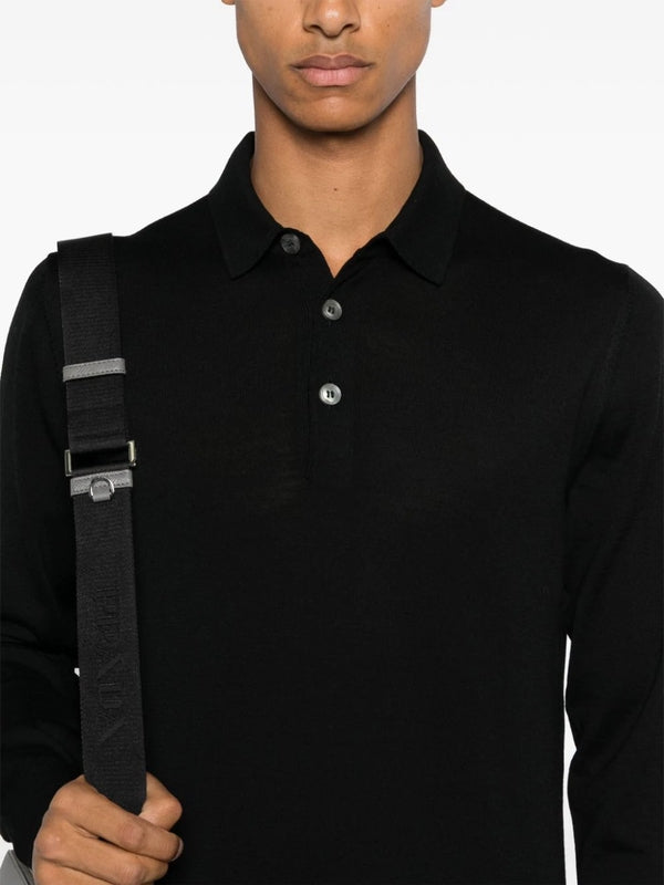 Wool Polo Shirt