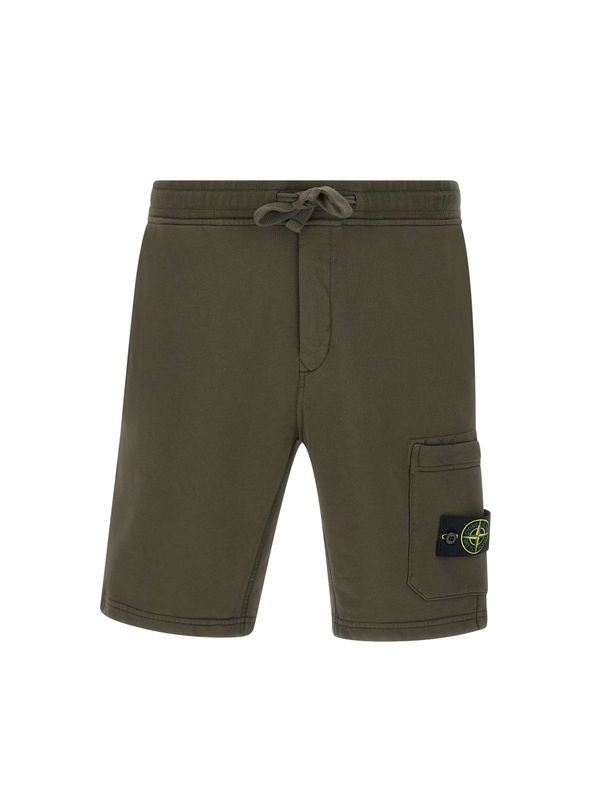 Wappen Patch Cotton Sweat Shorts