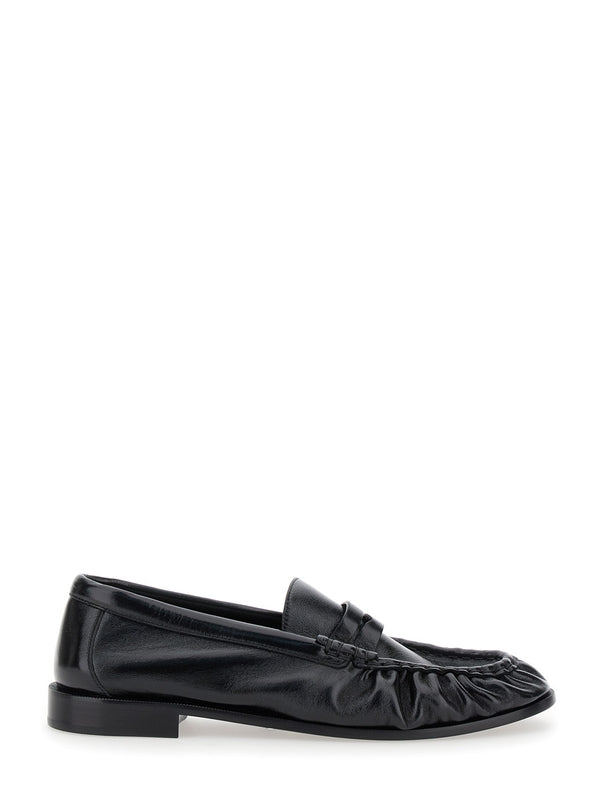 Saint Laurent Black Loafers
