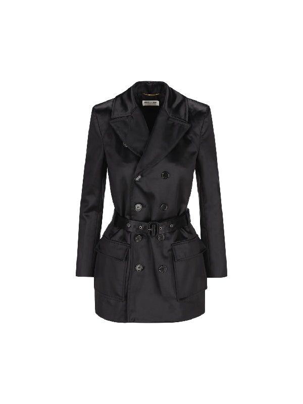 Saharienne Belt Double Jacket