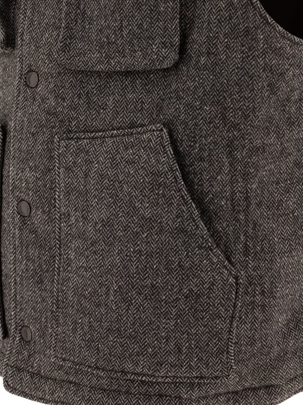 Field Pocket Cotton Nylon Vest