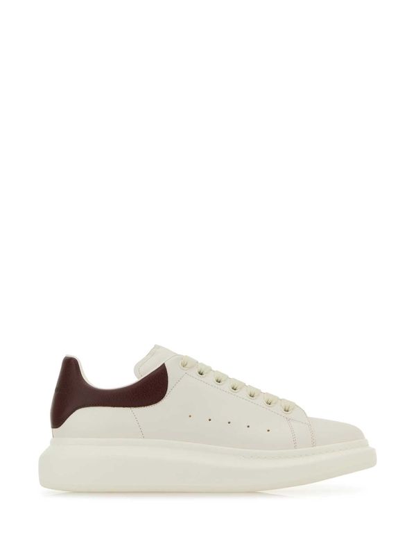 Oversole Leather Low-Top Sneakers