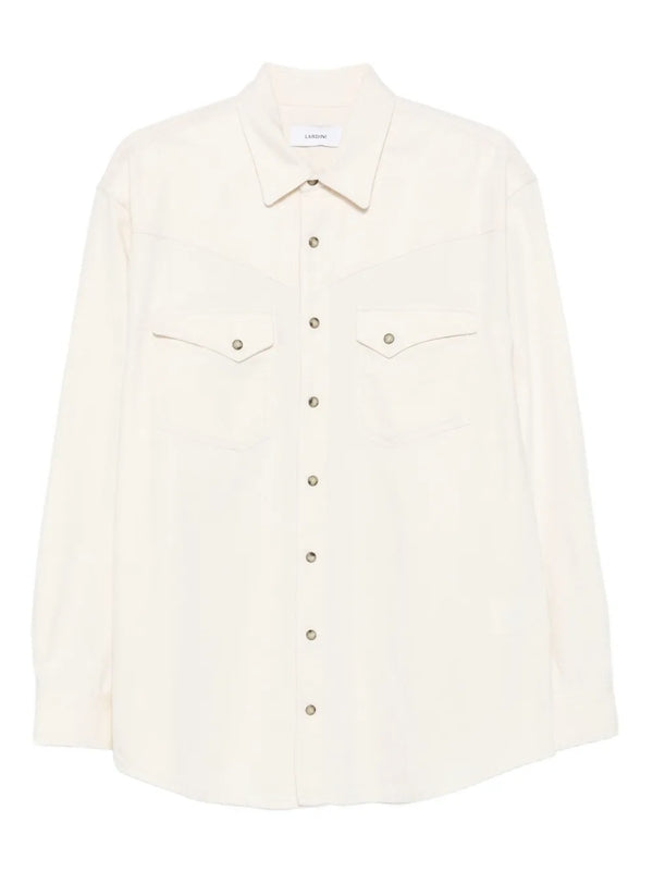 Lardini White Shirts