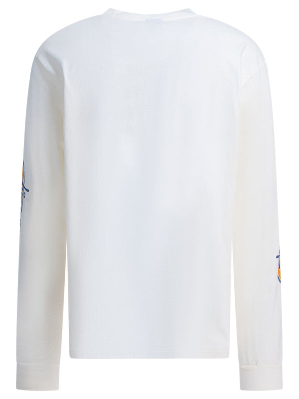Stussy White Long Sleeve