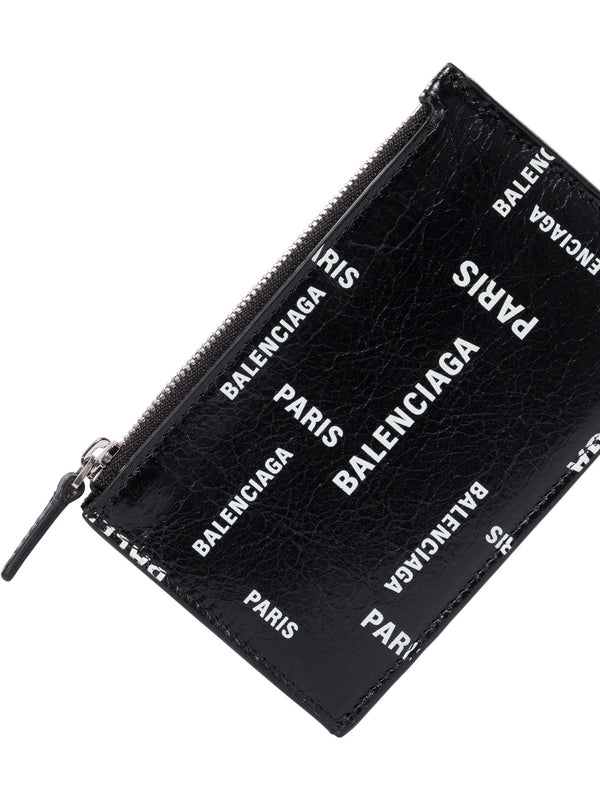 All-Over Cash Leather Cardholder