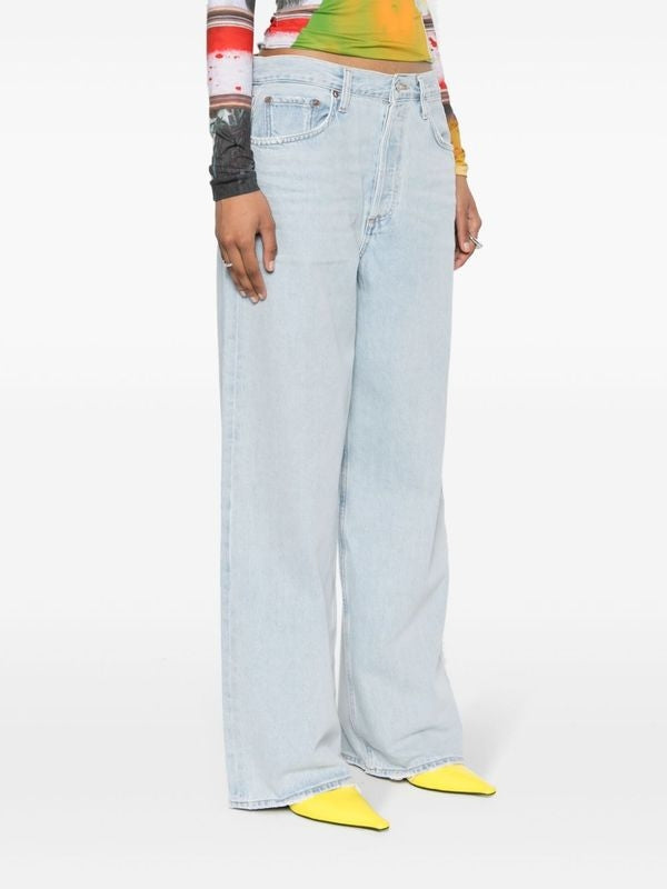 Straight Denim Pants