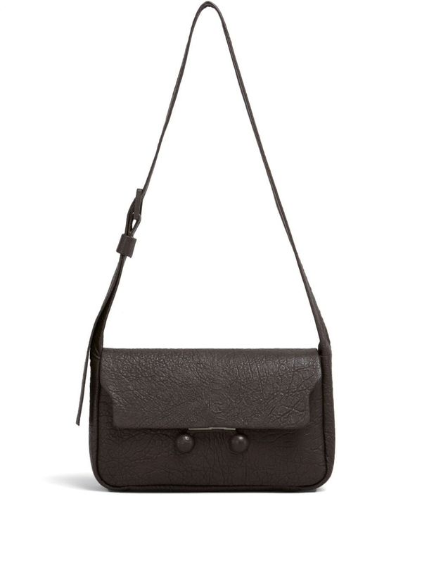 Trunkaru Leather Medium Shoulder Bag