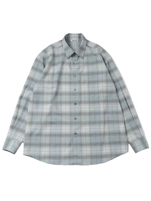 Check Pattern Wool Shirt