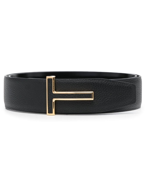 Tom Ford Black Leather Belts