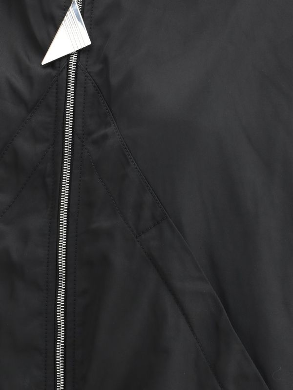 Zipper Detail Hood Jacket