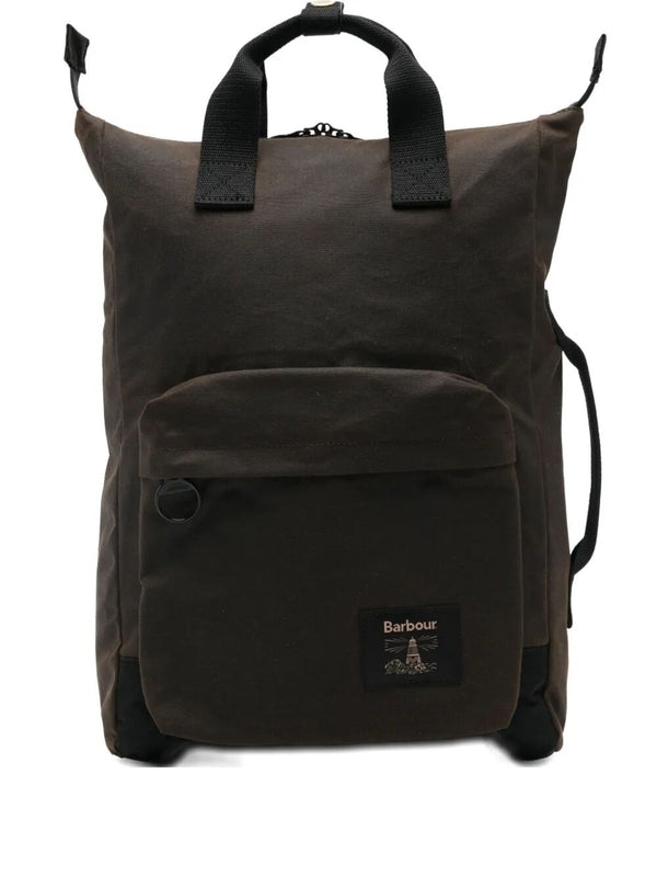 Barbour Green Backpack