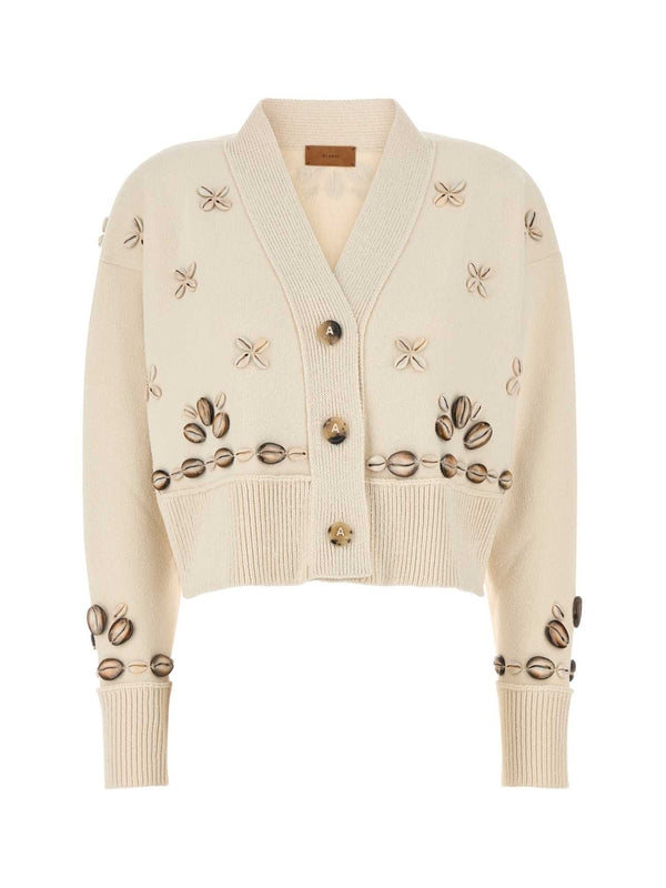 Alanui Beige Cardigans