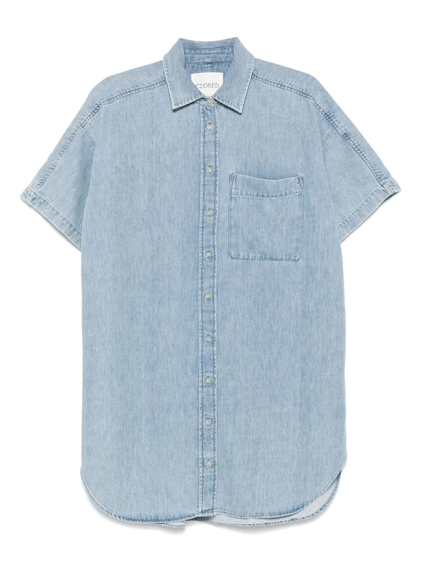 Closed Blue Mini Dress