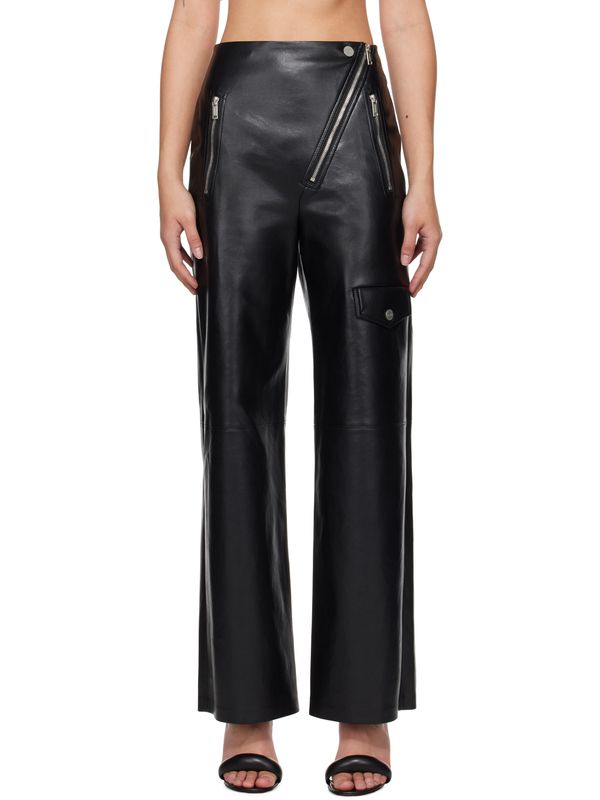 Hayes Zipper
  Pocket Fake Leather Pants