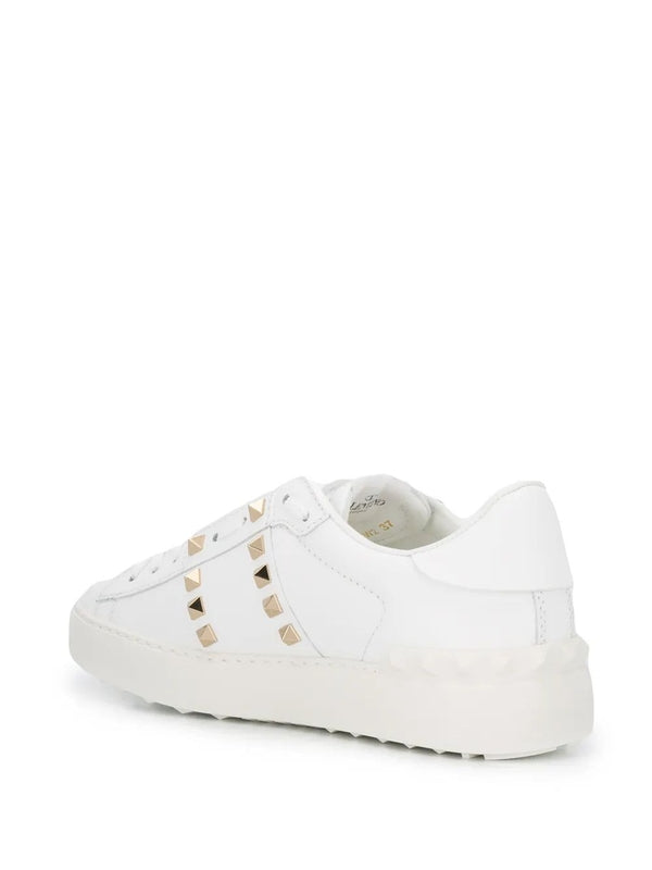 Valentino White Low Top Sneakers