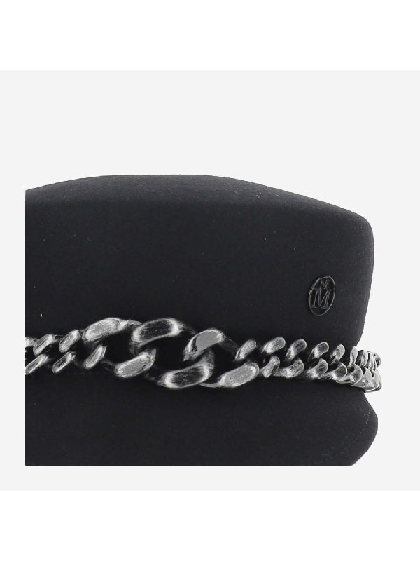 Chain Detail Logo Hat