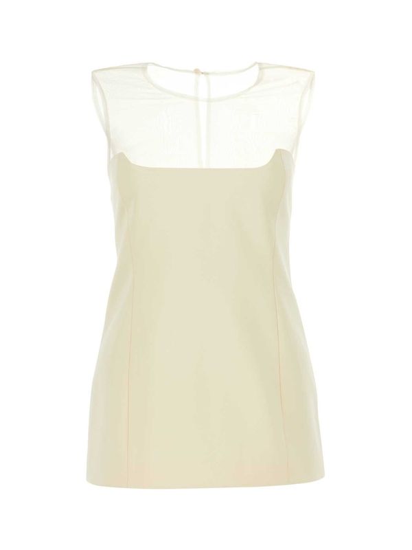 Sasmo Satin Sleeveless Top