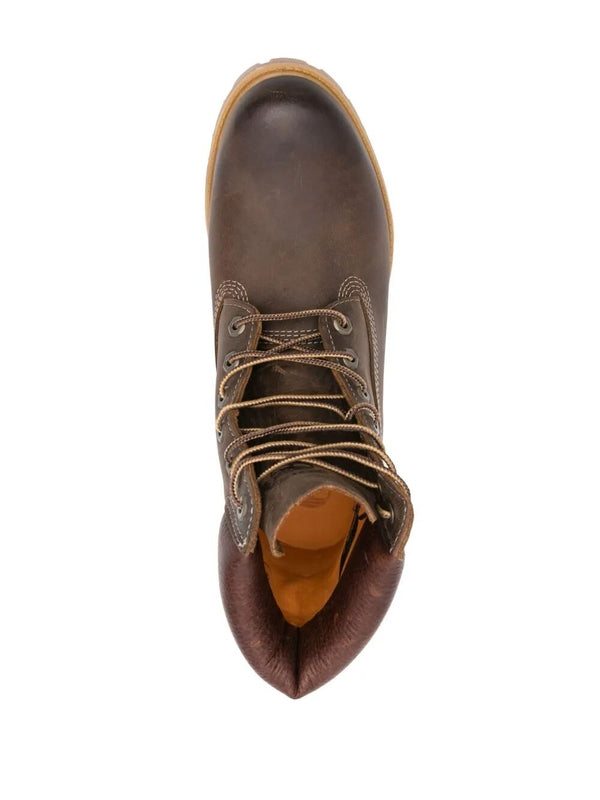 Timberland Brown Lace-Up Boots