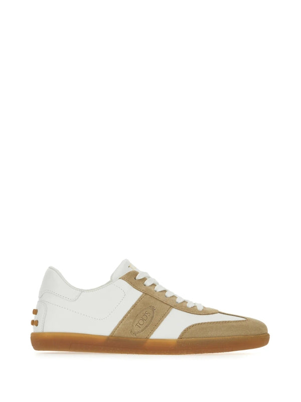 Tod'S White Low Top Sneakers