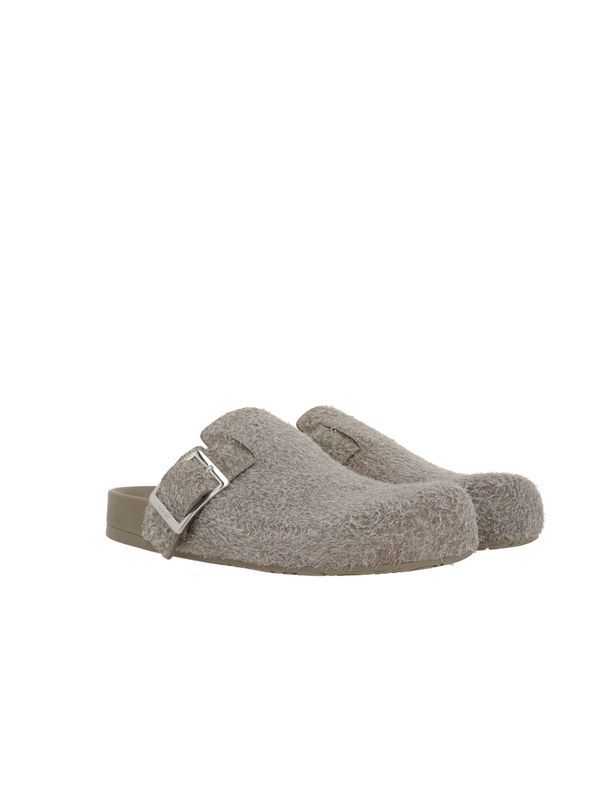 Ease Buckle Leather Bloafer