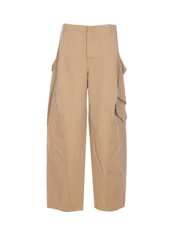 Alaia Beige Casual Pants