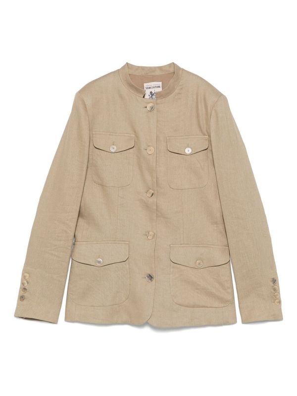 Multi-Pocket
  Slim-Fit Jacket