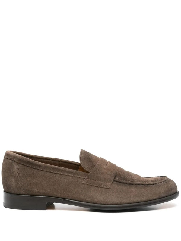 ADLER JUKE Suede Penny Loafers