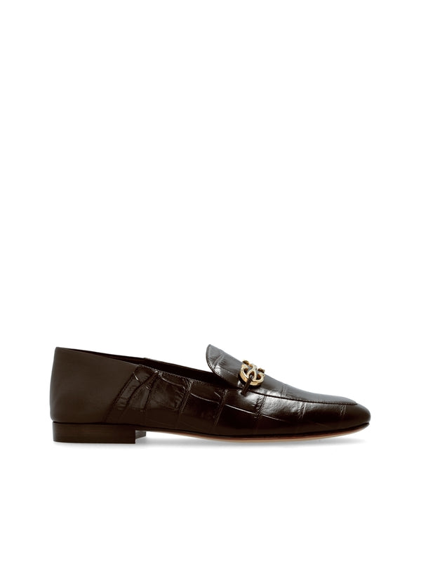 Louis Croco Effect Leather Loafer