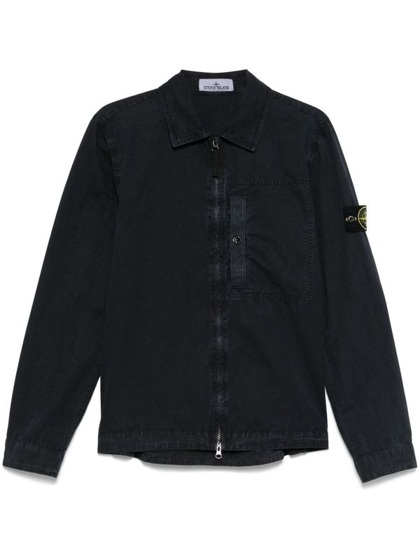 Wappen Patch
  Zip-Up Shirt Jacket
