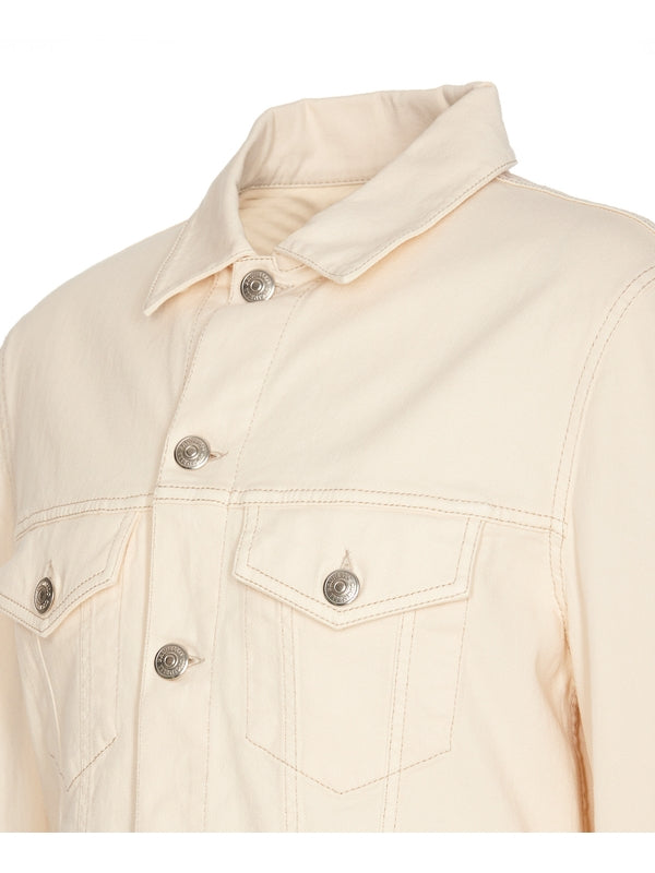 Brunello Cucinelli Coats White Trucker