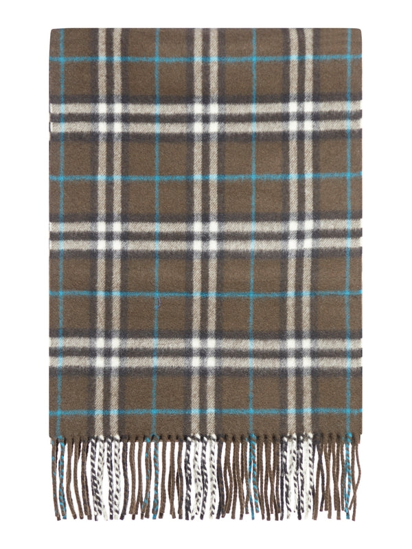 Check Pattern Cashmere Muffler