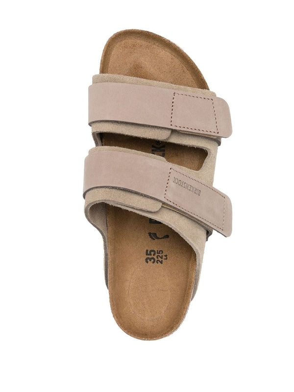 Uji Suede Velcro Sandals