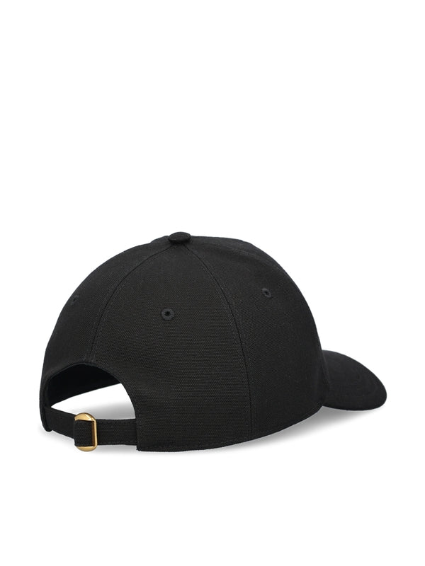 Valentino Black Ball Cap