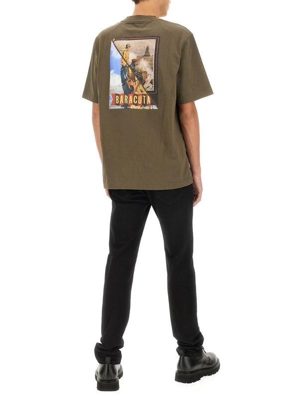 Barbour Green Half Sleeve