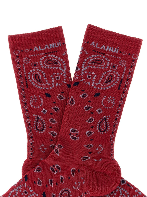 Alanui Red Socks