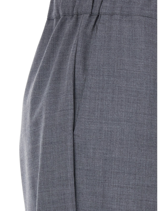 Semicouture Grey Casual Pants