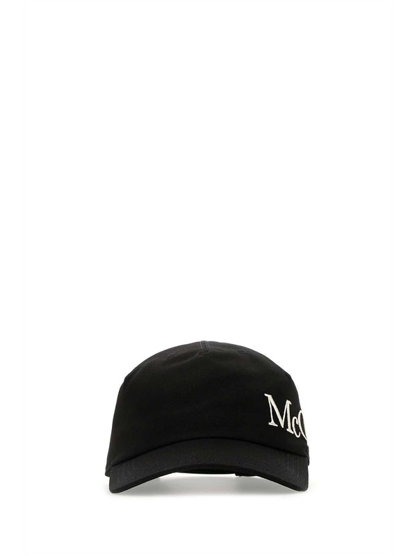 Alexander Mcqueen Black Cap