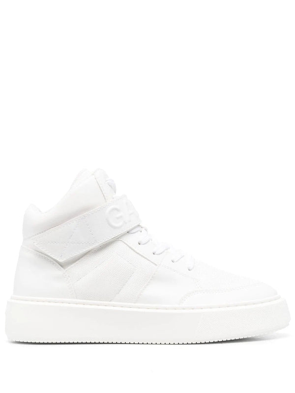 Logo Velcro High-Top Sneakers