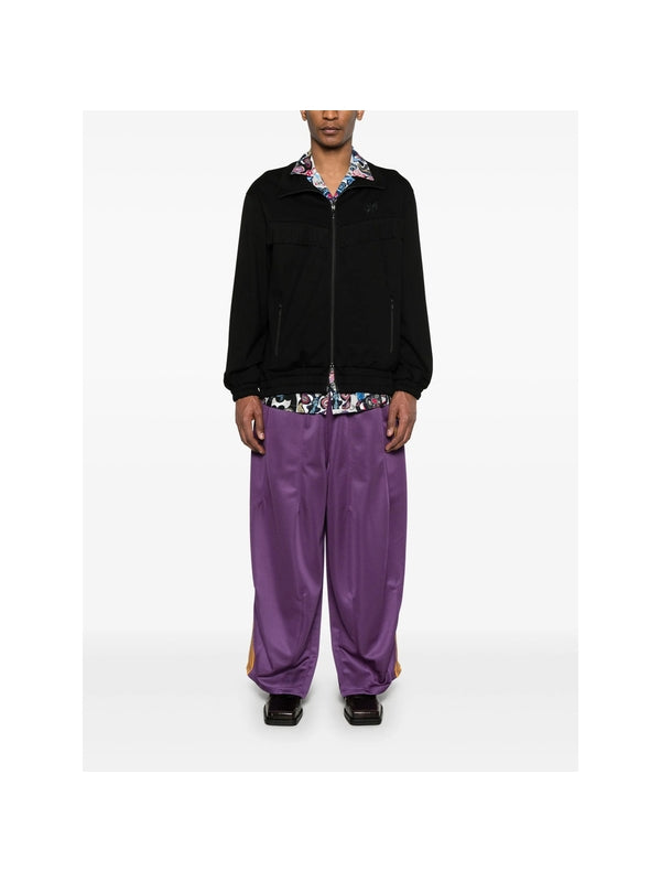 Butterfly Embroidered Track Pants