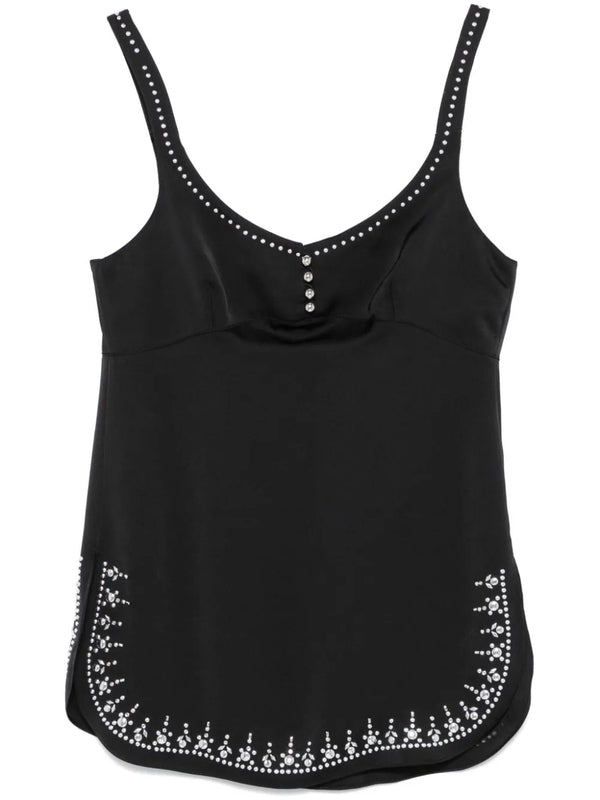 Bijou Embellished Sleeveless Top